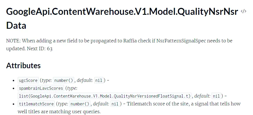 Google Algo Leak - Page Title vs Queries